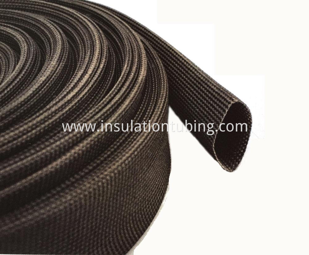 Black braided sleeving